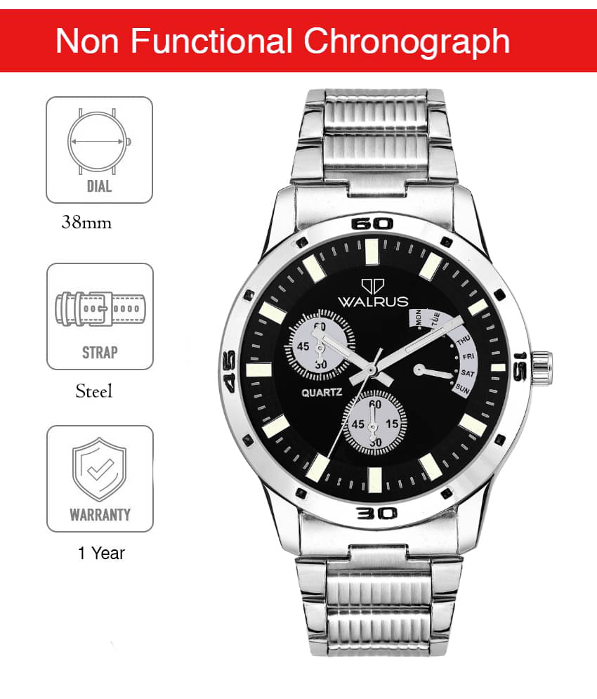     			Walrus Logan Stainless Steel Analog Men's Watch