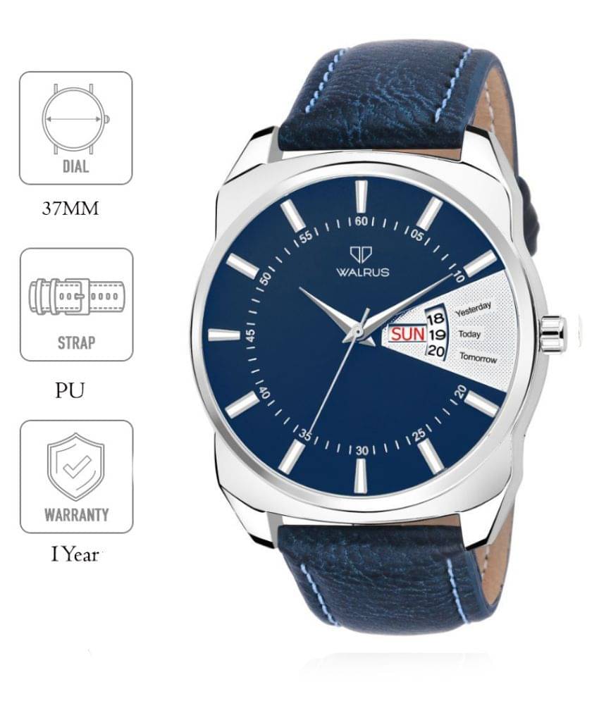     			Walrus Lwm-Inc-II-030307WAS PU Analog Men's Watch