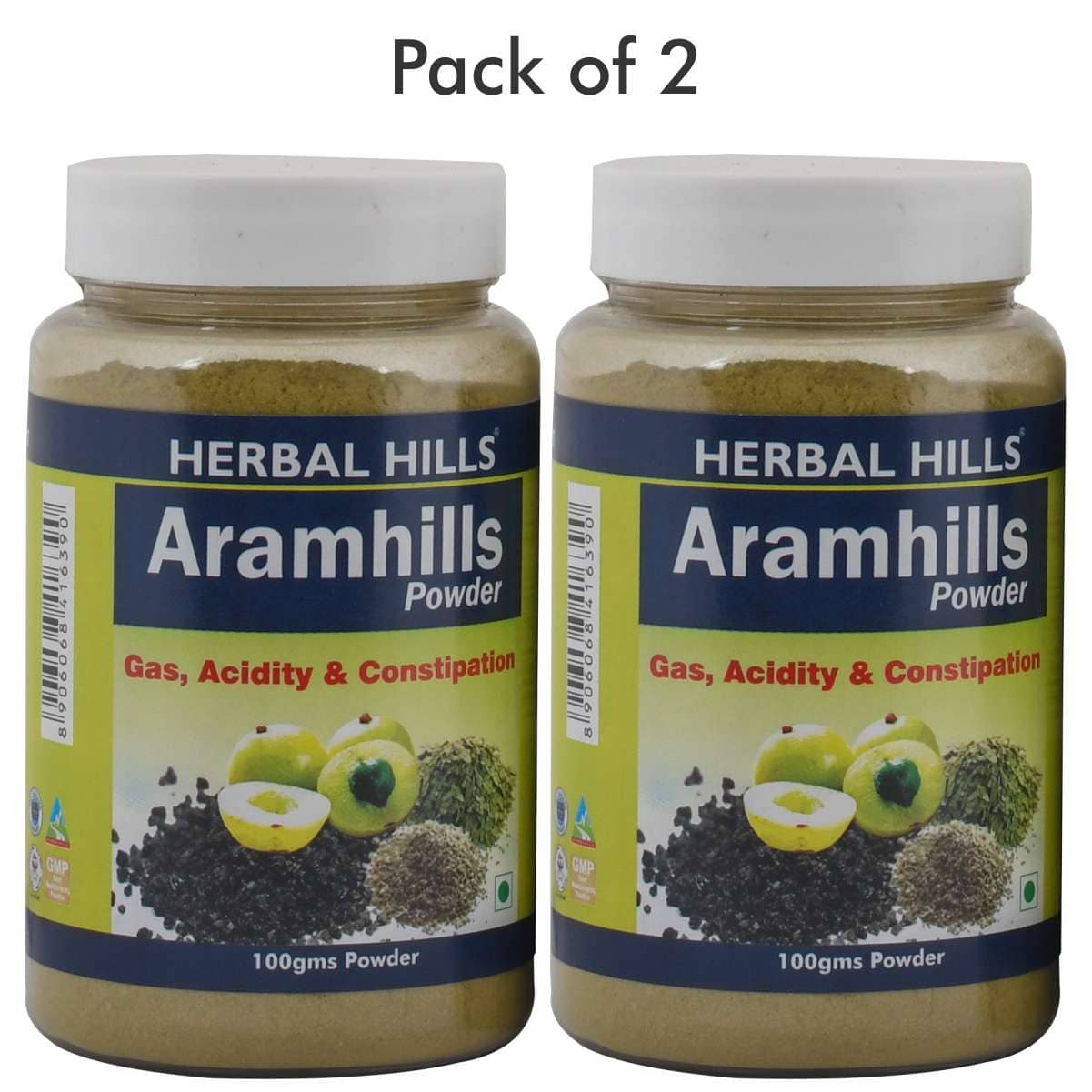 Herbal Hills Aramhills Powder 100 Gm Pack of 2