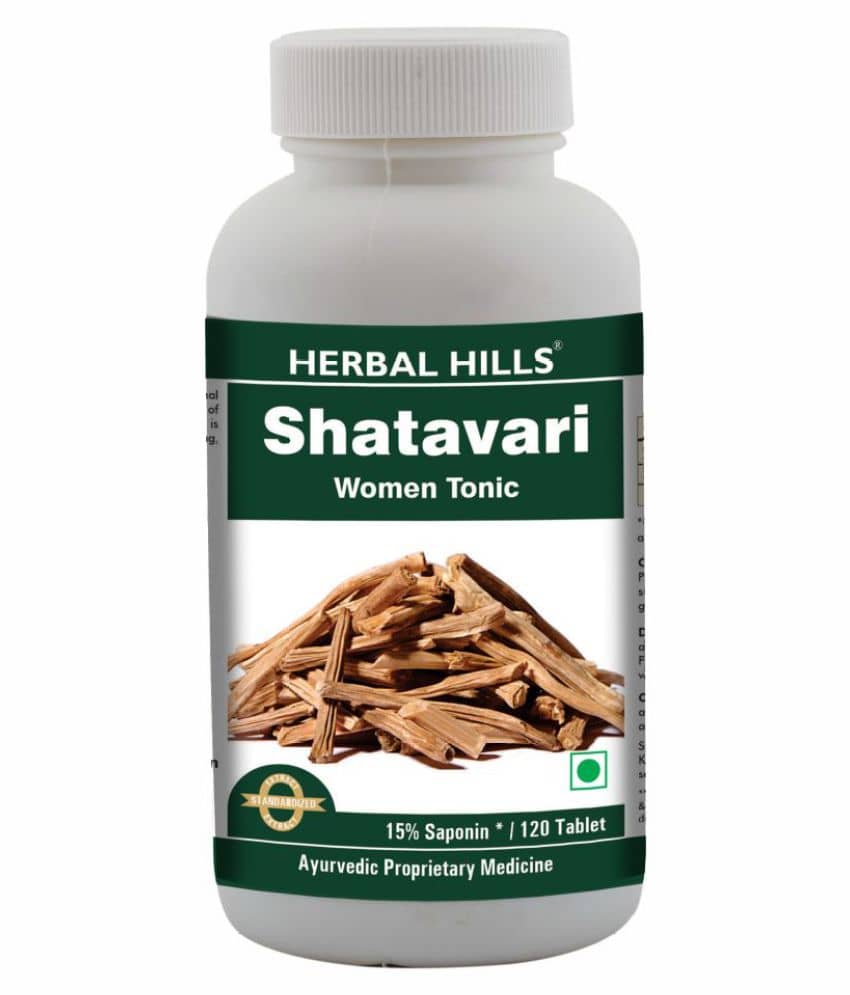 Herbal Hills Shatavari Tablet 120 No.S Pack of 1
