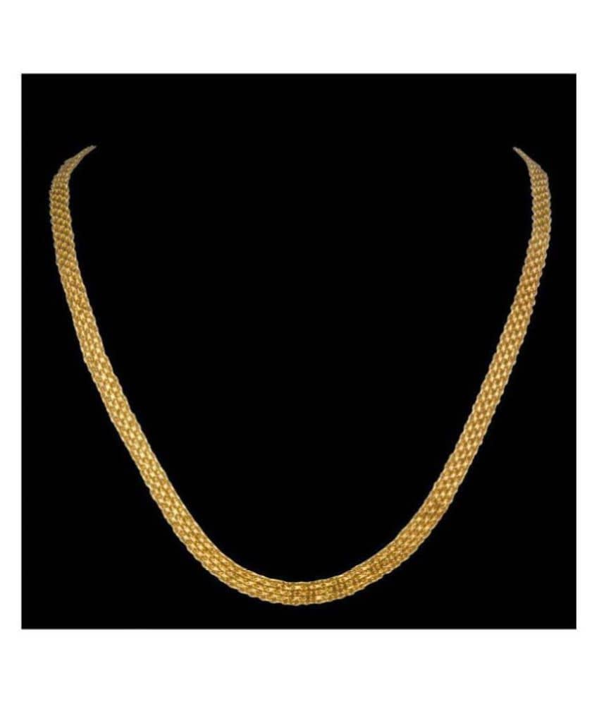 Jewar Mandi Gold Plated Chain ( Set of 1 )