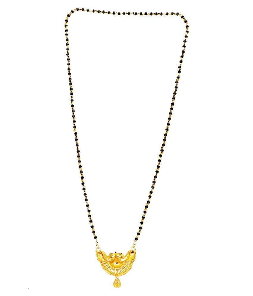 KRIMO Gold Plated Letest & Designer Mangalsutra For Women-100211 KRIMO Gold Plated Letest & Designer Mangalsutra For Women-100211