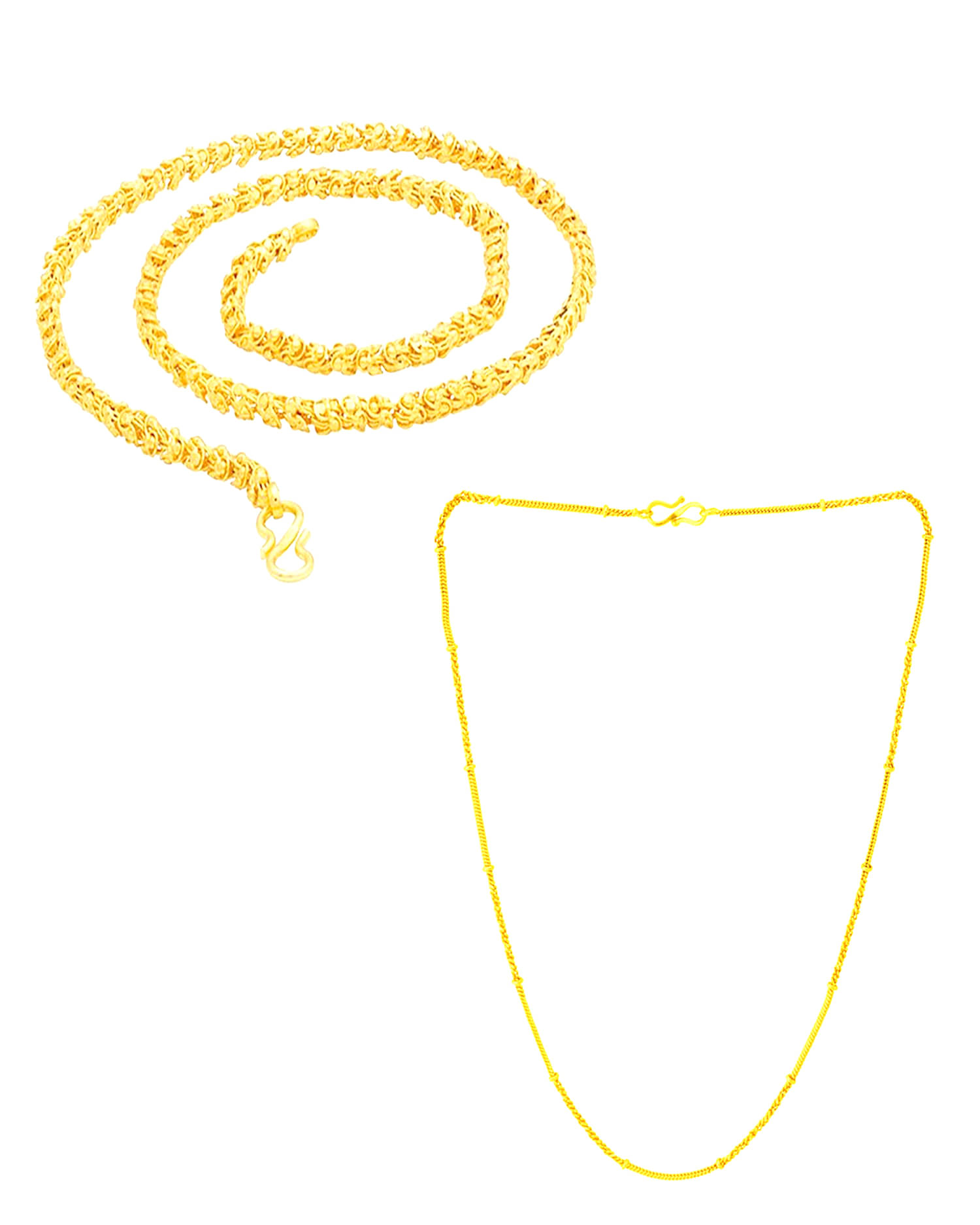 KRIMO Gold Plated Chain ( Set of 1 ) KRIMO Gold Plated Chain ( Set of 1 )