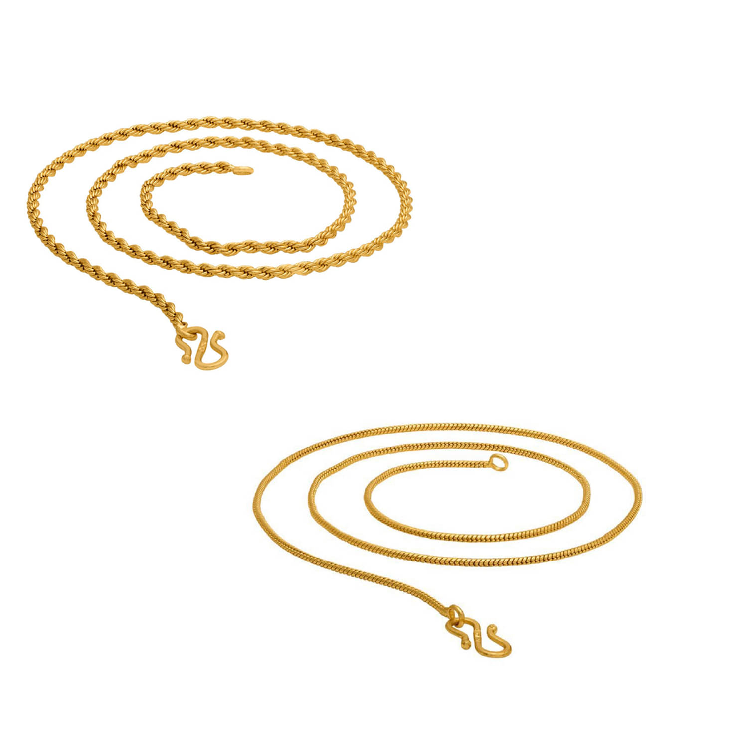 KRIMO Gold Plated Chain ( Set of 1 ) KRIMO Gold Plated Chain ( Set of 1 )