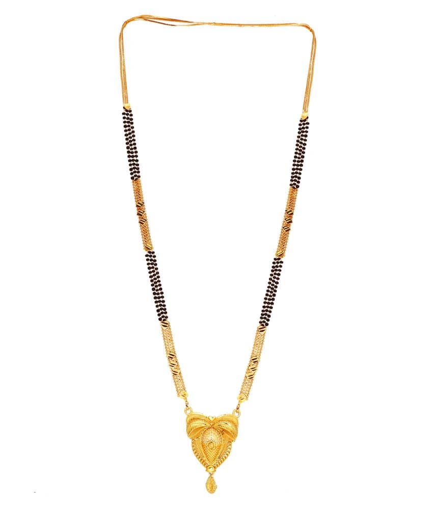 KRIMO Gold Plated Letest & Designer Mangalsutra For Women-100244