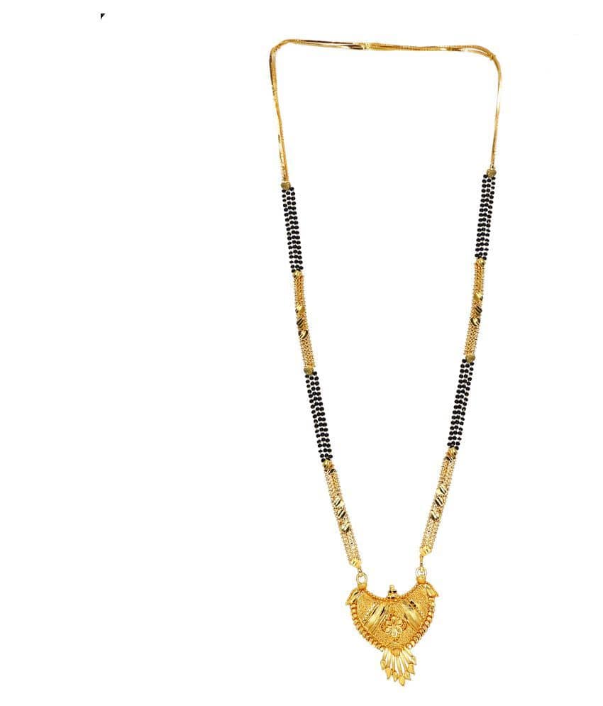 KRIMO Gold Plated Letest & Designer Mangalsutra For Women-100247