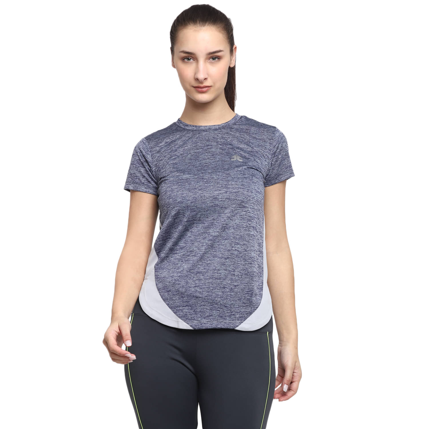     			OFF LIMITS Navy Polyester Tees