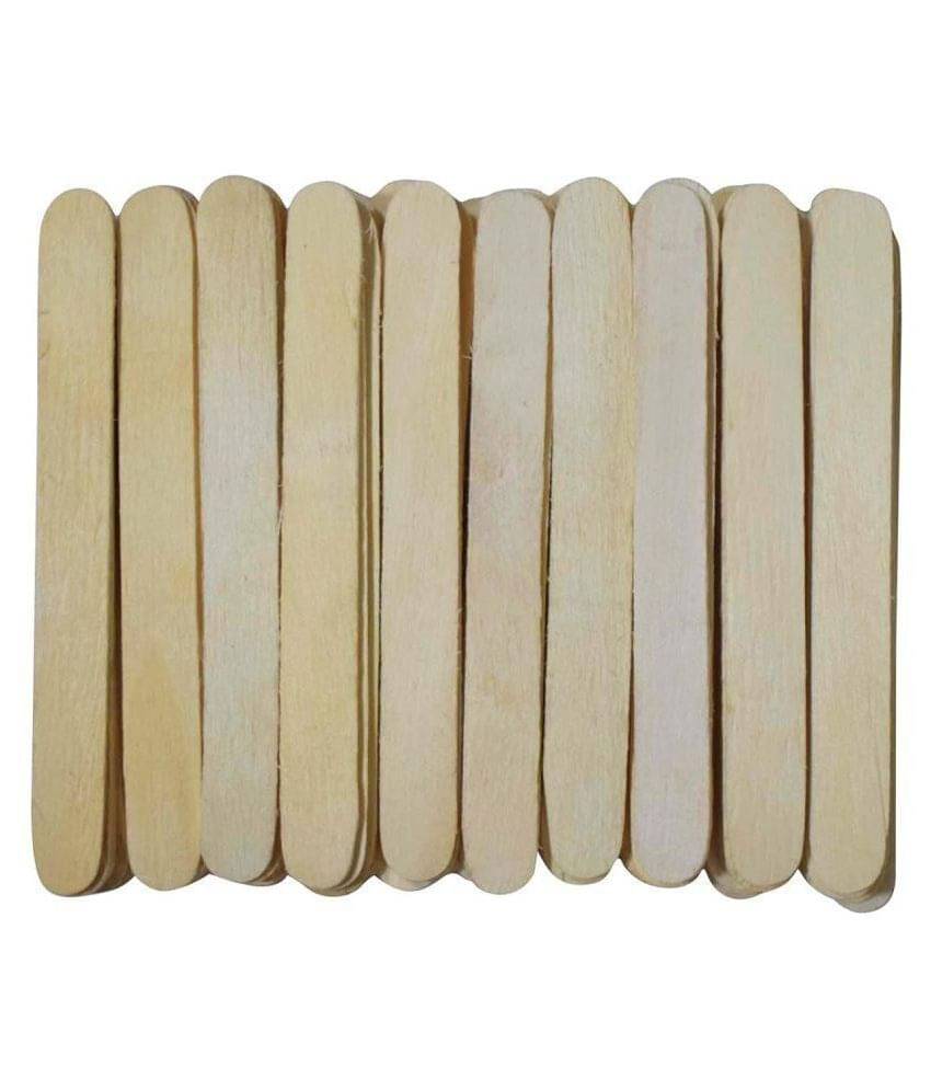     			Vardhman Natural Wooden Ice Cream Popsicle Sticks - 200 Pcs
