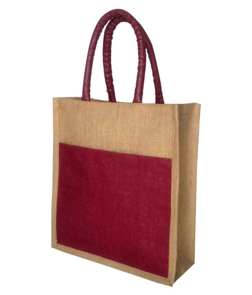 Foonty Jute Lunch Bag - Handbags | Buy online on ZillyBuy