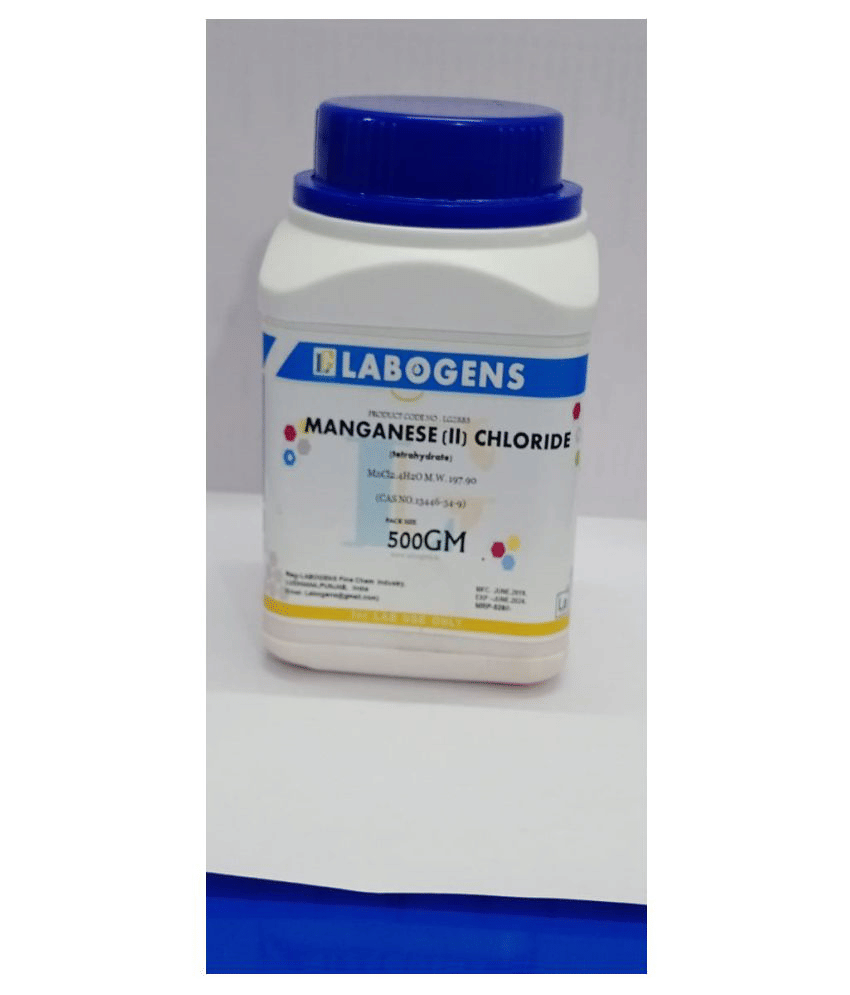     			LABOGENS   MANGANESE{II} CHLORIDE  500GM