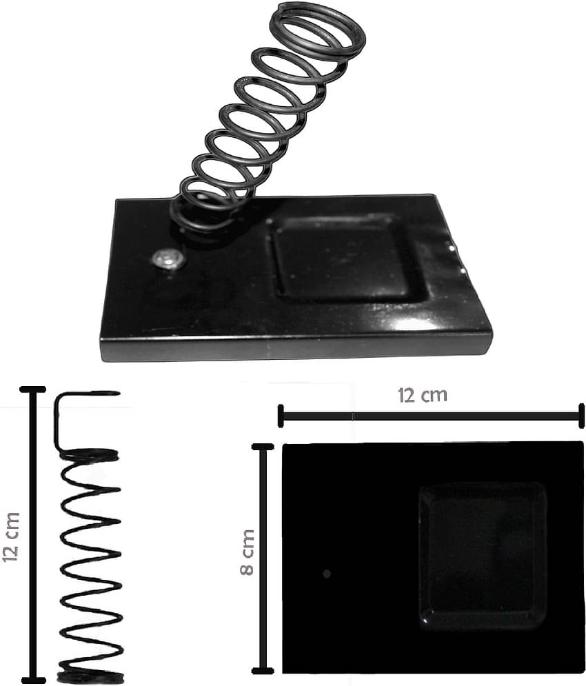 Ukoit (8 in 1) High Quality 25W Soldering Kit including Soldering Iron, Soldering Wire(5m), Flux, Iron Stand, Cutter, Tester, D-Wick and Tape