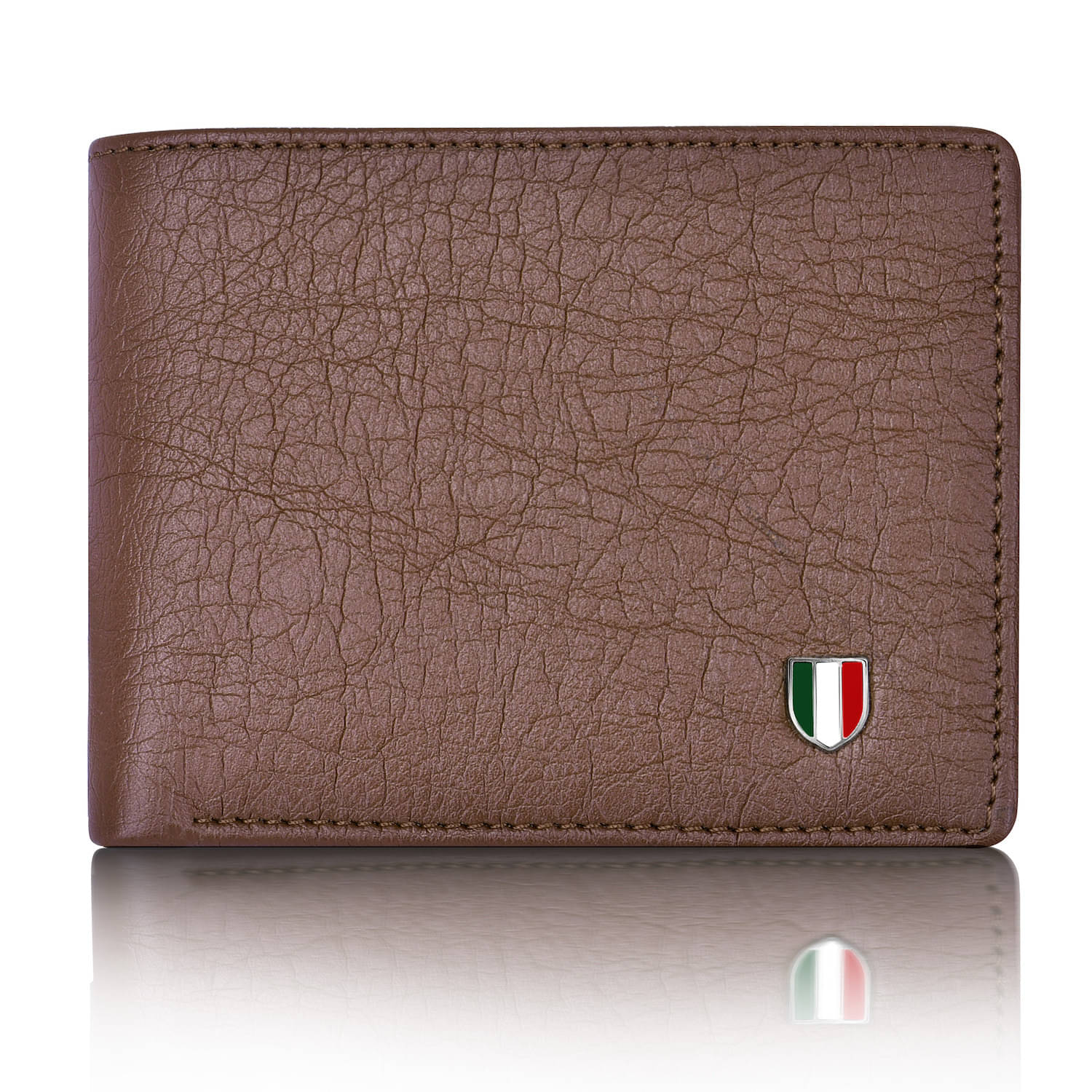     			GIOVANNY - Brown Faux Leather Men's Regular Wallet ( Pack of 1 )