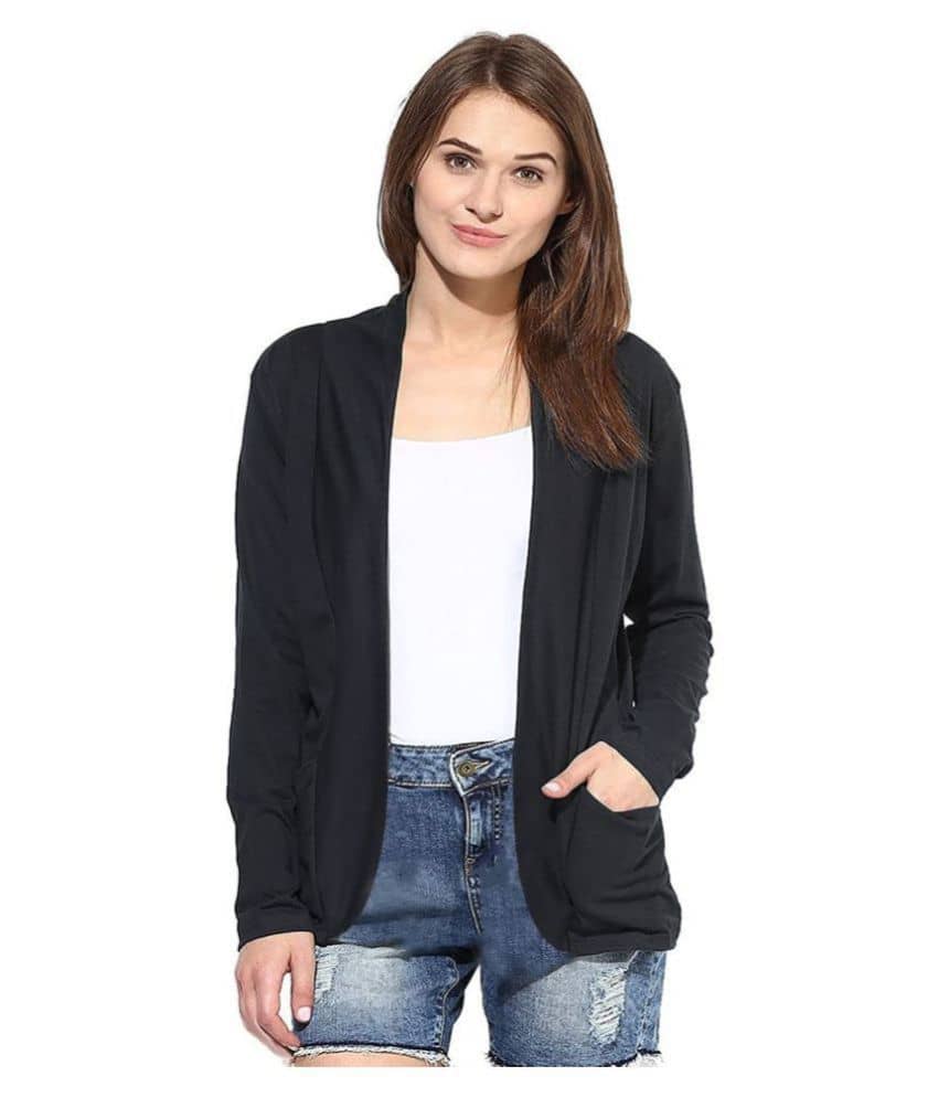 Goodluck Viscose Shrugs - Black