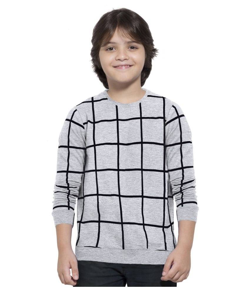     			Maniac Pack of 1 Boys Cotton Polo T-Shirt ( Gray )