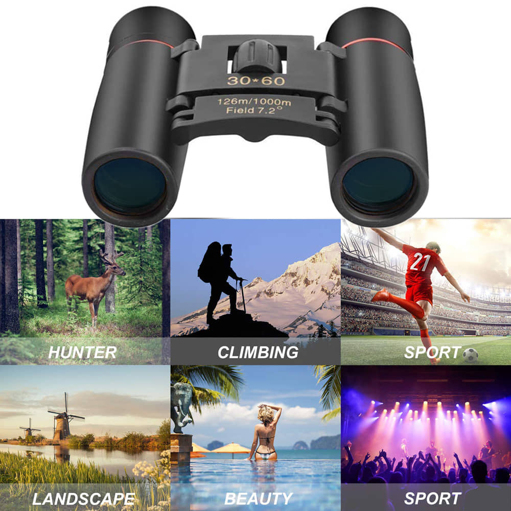 Sakura Day & Night Vision Dual Focus Zoomable Mini 30×60 Binoculars Telescopes - Sports and Fitness Equipment | Buy online on ZillyBuy