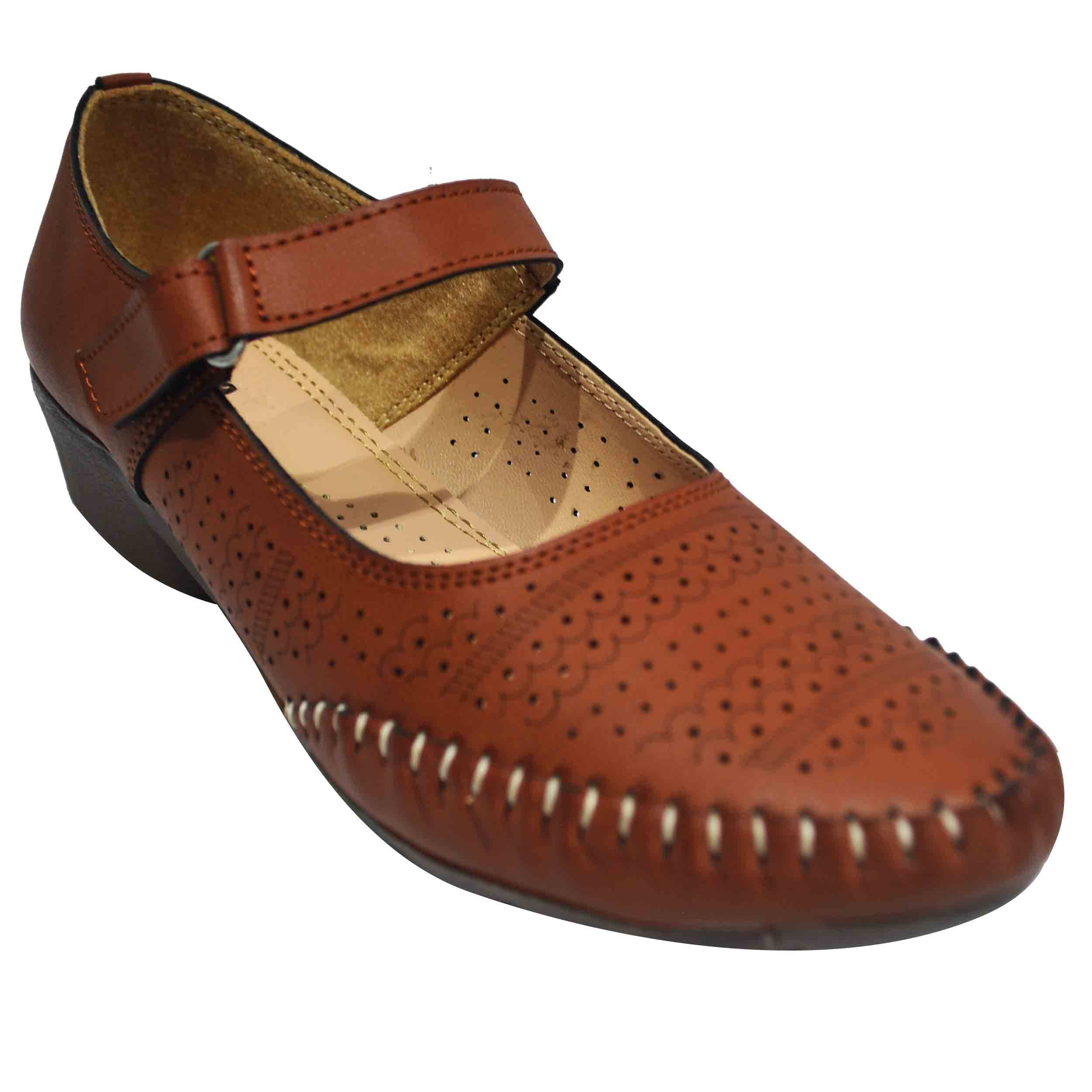     			Freya - Tan Women's Sandal Heels