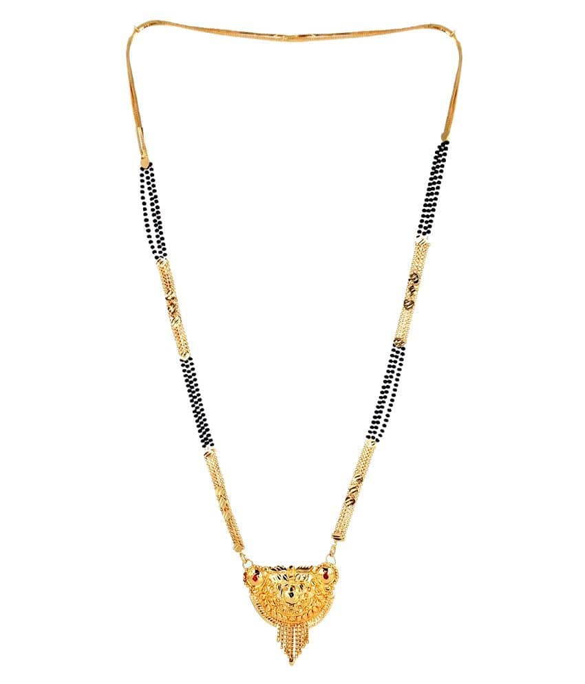 KRIMO Gold Plated Letest & Designer Mangalsutra For Women-100280