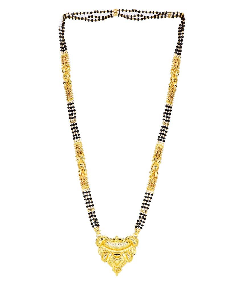 KRIMO Gold Plated Letest & Designer Mangalsutra For Women-100267