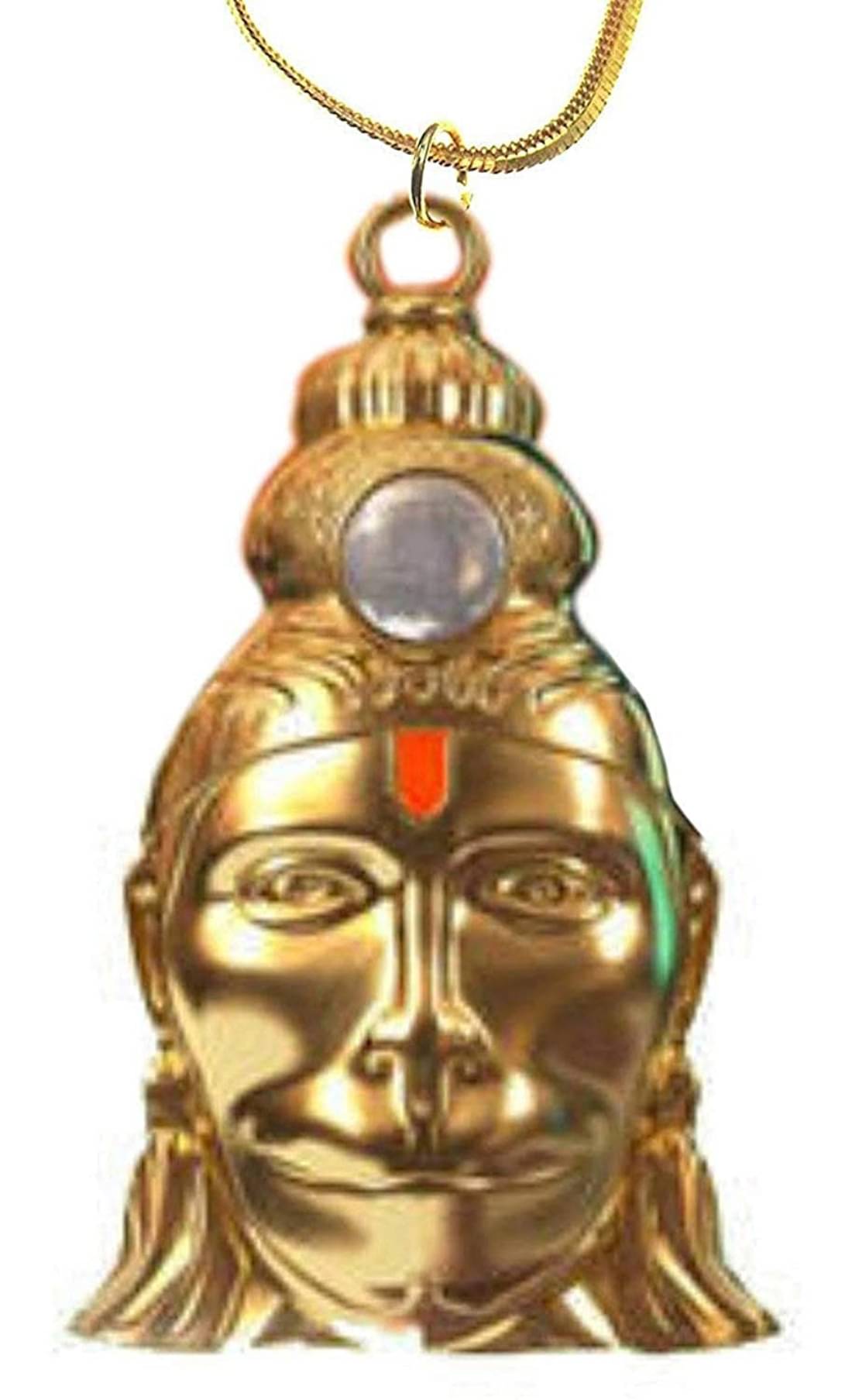 Hanuman chalisa yantra with locket Chalisa Printed on Optical Lens with Gold Plated Chain / 24 k Gold plated Hanuman Chalisa Yantra Pendant Hanuman chalisa yantra with locket Chalisa Printed on Optical Lens with Gold Plated Chain / 24 k Gold plated Hanuman Chalisa Yantra Pendant