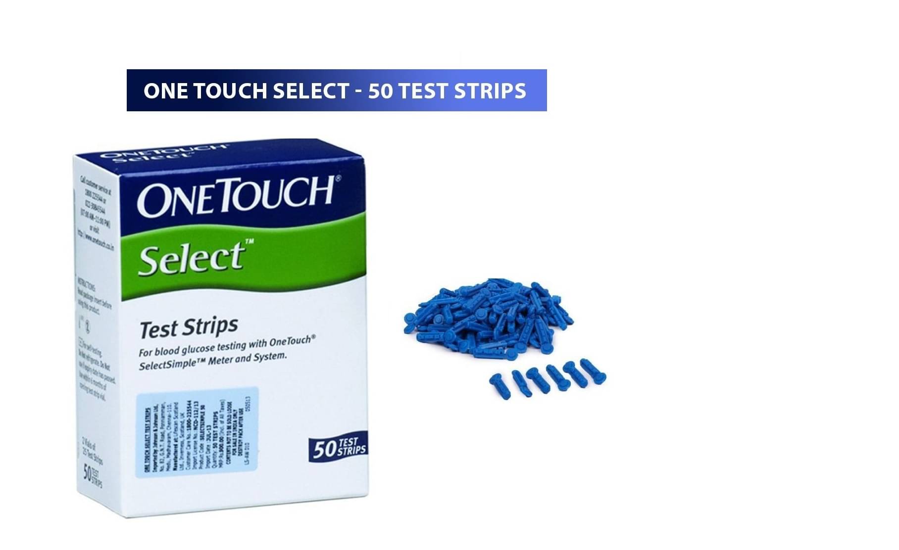 J&J ONETOUCH SELECT 50 STRIPS & 100 LANCETS NOV2022 J&J ONETOUCH SELECT 50 STRIPS & 100 LANCETS NOV2022