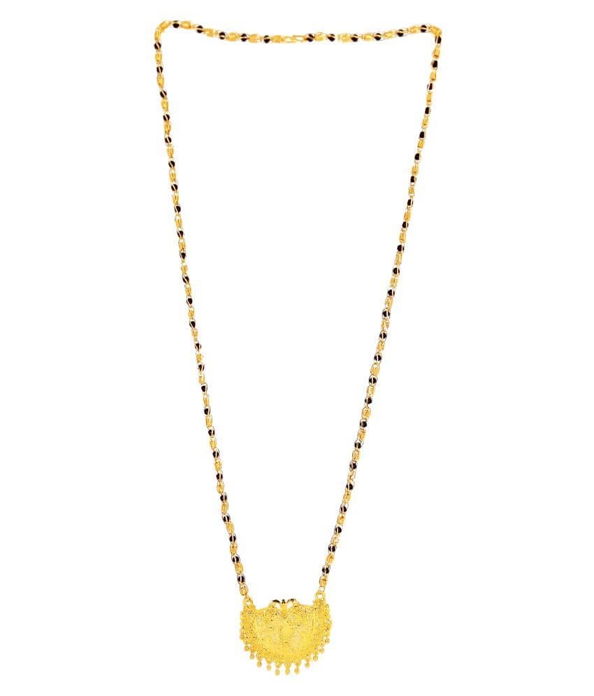 KRIMO Gold Plated Letest & Designer Mangalsutra For Women-100291