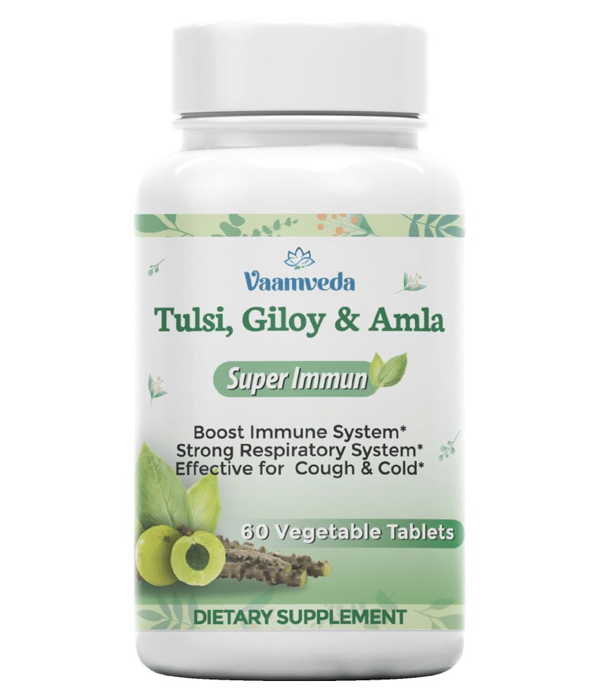     			Vaamveda Tulsi Giloy Ghanvati Immunity Tablets Tablet 60 Gm