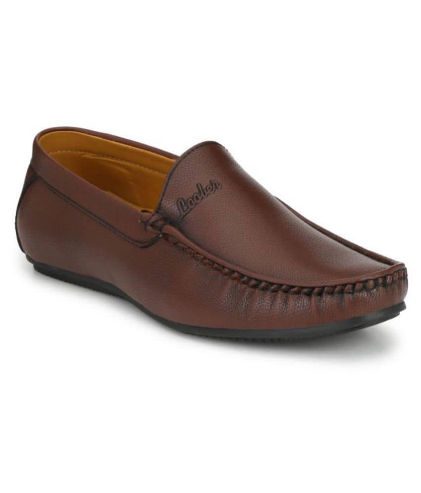 Fashion Victim Tan Loafers - Formal Shoes | Buy online on ZillyBuy