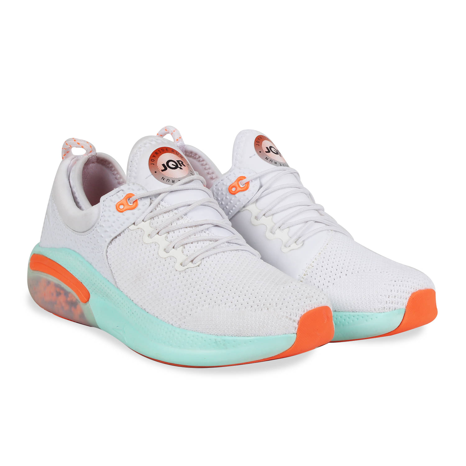 JQR White Men's Sports Running Shoes JQR White Men's Sports Running Shoes