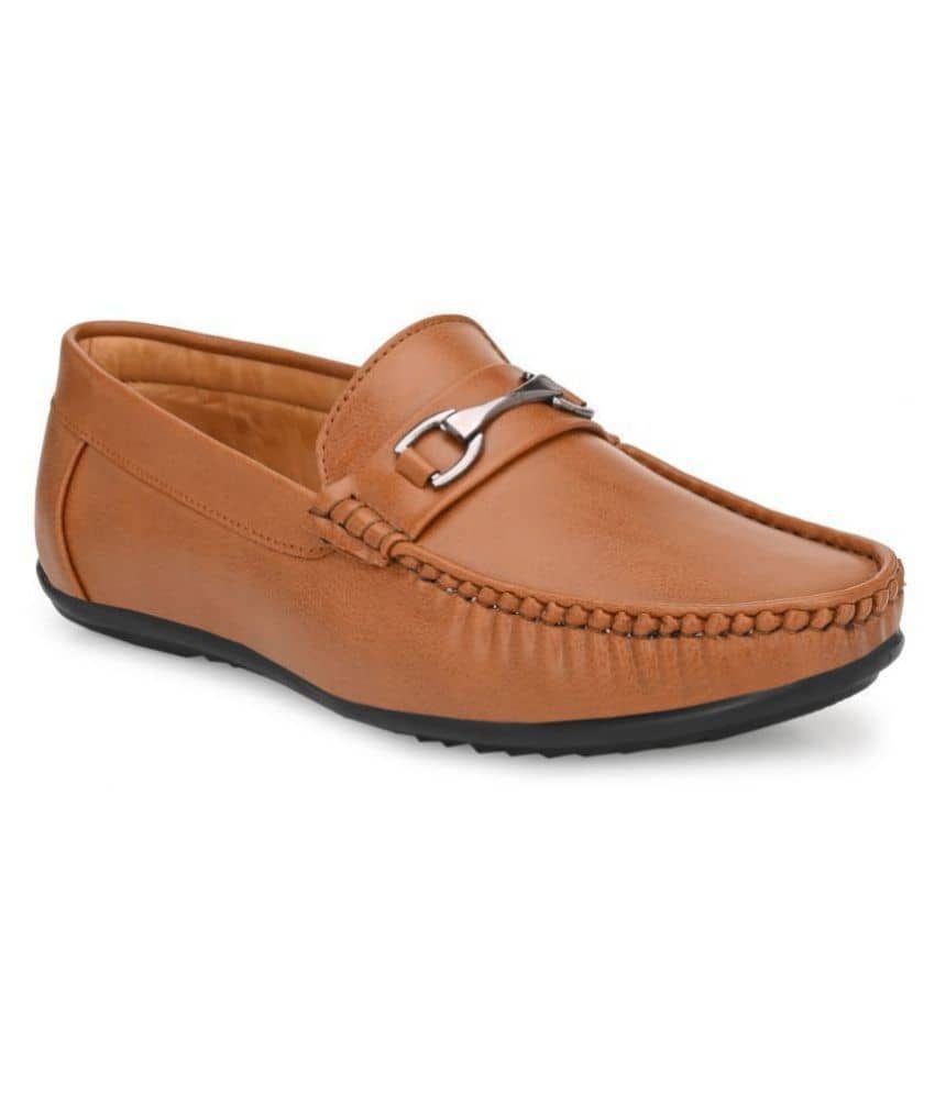 Leeport - Brown Men's Driving loafers - Formal Shoes | Buy online on ZillyBuy