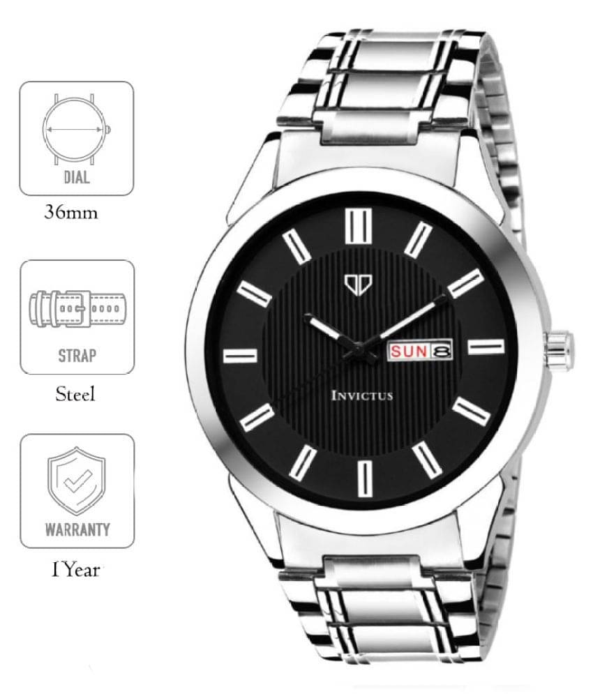     			Walrus Day & Date Metal Analog Men's Watch