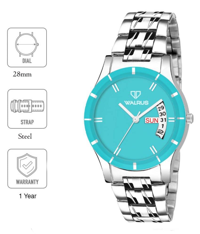     			Walrus Stainless Steel Round Womens Watch