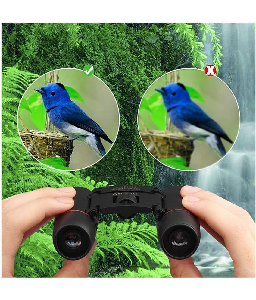 SUKURA Day Night Zoomable Dual Focus Optical Folding 30X60 Mini Binoculars - Sports and Fitness Equipment | Buy online on ZillyBuy