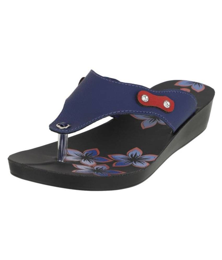     			Inblu Blue Flats