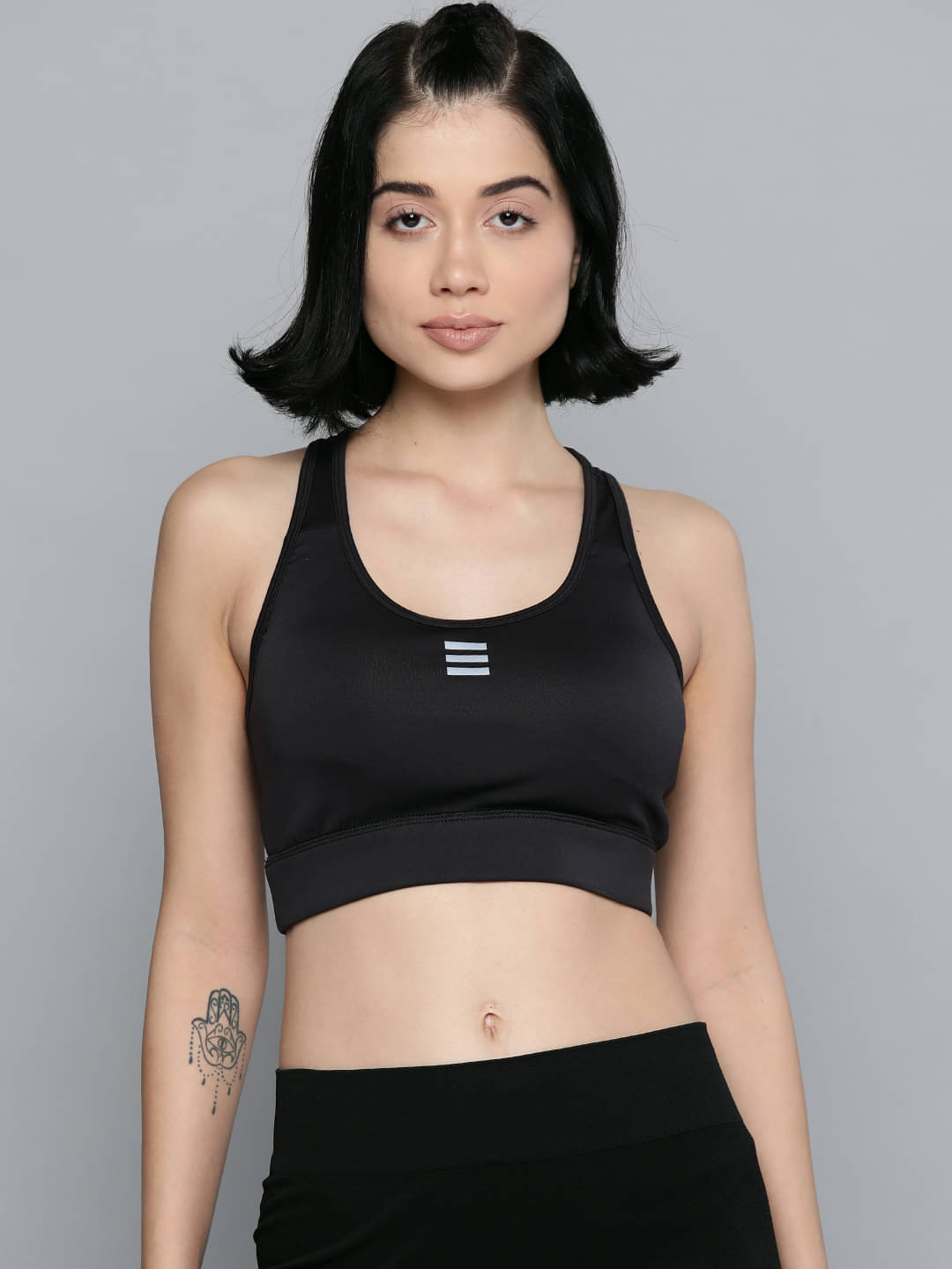     			Alcis Polyester Lightly Padded Women's Everyday Bra ( Black )