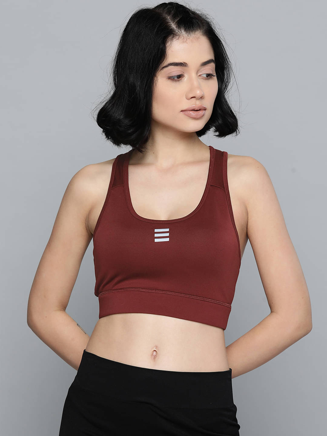     			Alcis Polyester Lightly Padded Women's Everyday Bra ( Red )