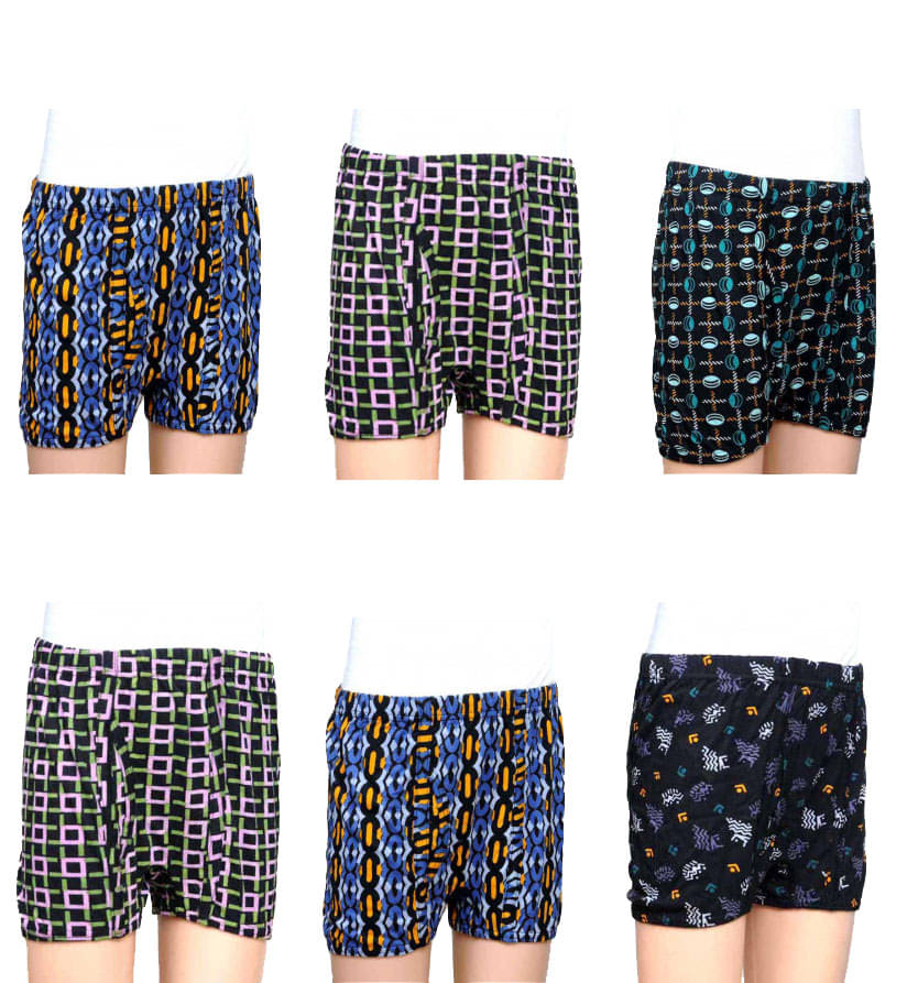 Dixcy Scott Crazy Cotton Printed Multicolour Trunk/Bloomer/Underwear/ for Kids/Boys/Girls - Pack of 6 Dixcy Scott Crazy Cotton Printed Multicolour Trunk/Bloomer/Underwear/ for Kids/Boys/Girls - Pack of 6