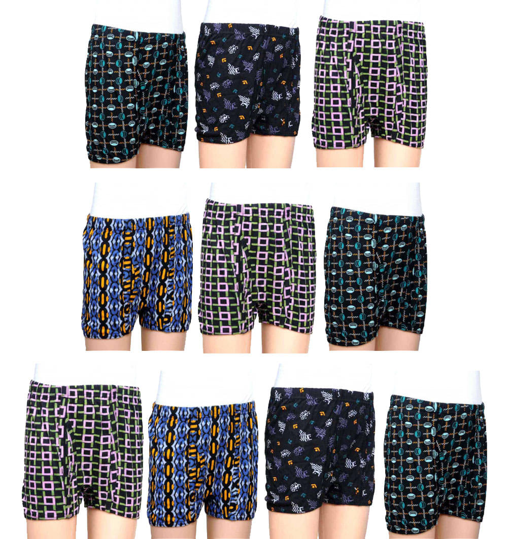 Dixcy Scott Crazy Cotton Printed Multicolour Trunk/Bloomer/Underwear/ for Kids/Boys/Girls - Pack of 10 Dixcy Scott Crazy Cotton Printed Multicolour Trunk/Bloomer/Underwear/ for Kids/Boys/Girls - Pack of 10
