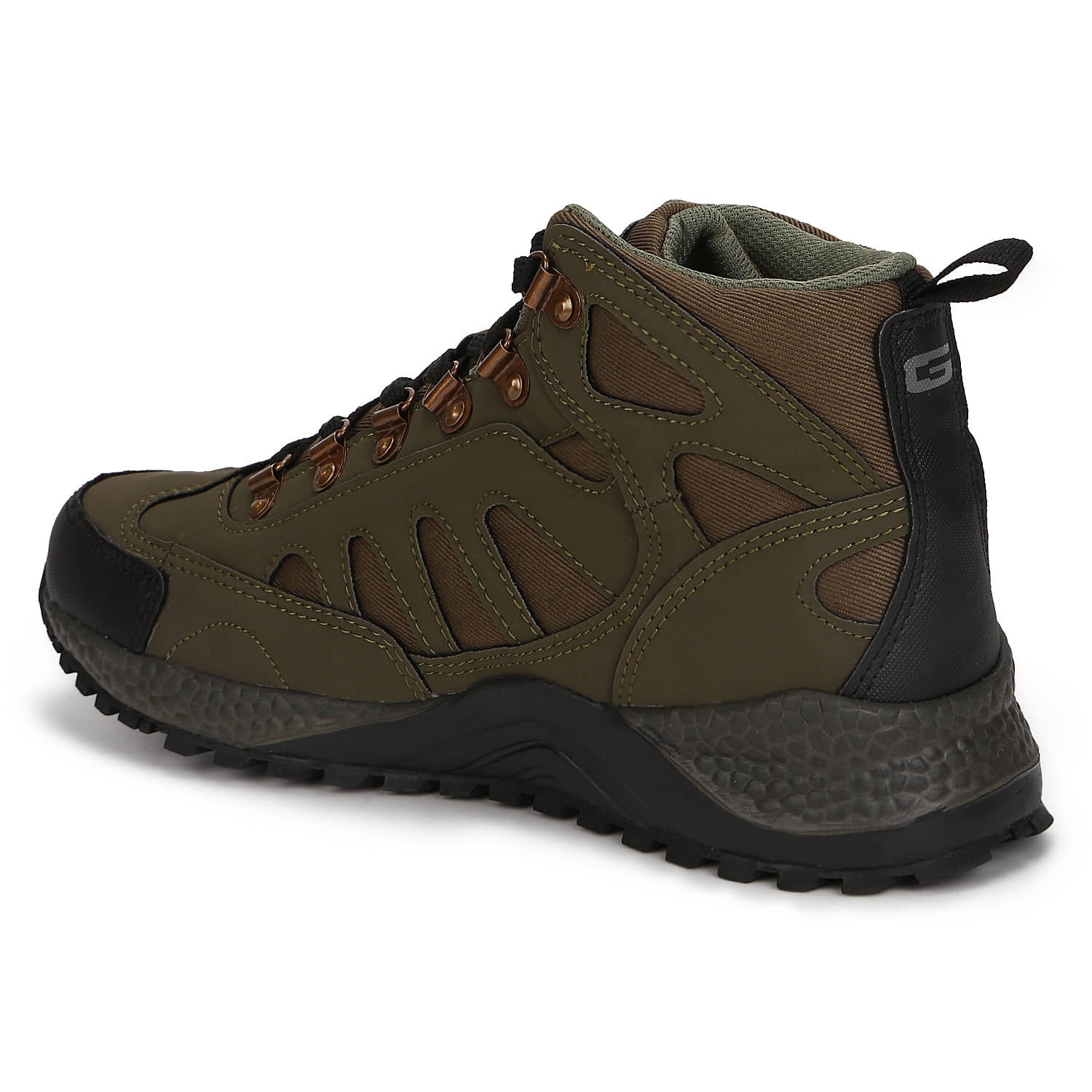 GOLDSTAR Olive Running Shoes