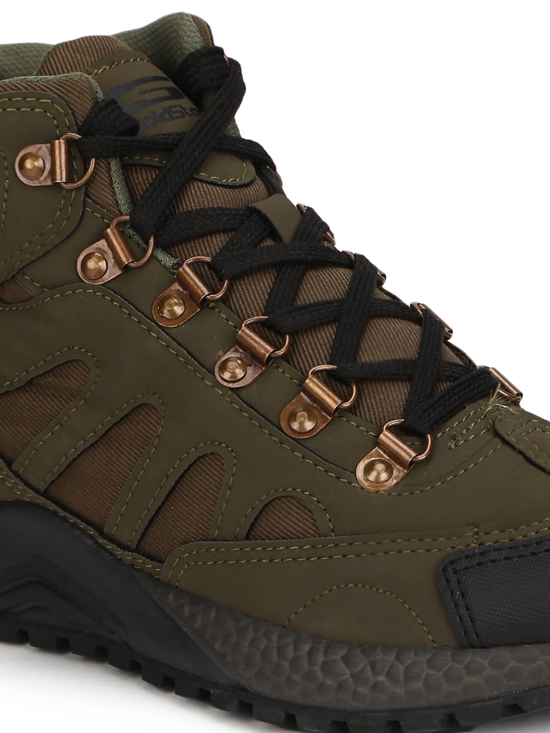 GOLDSTAR Olive Running Shoes