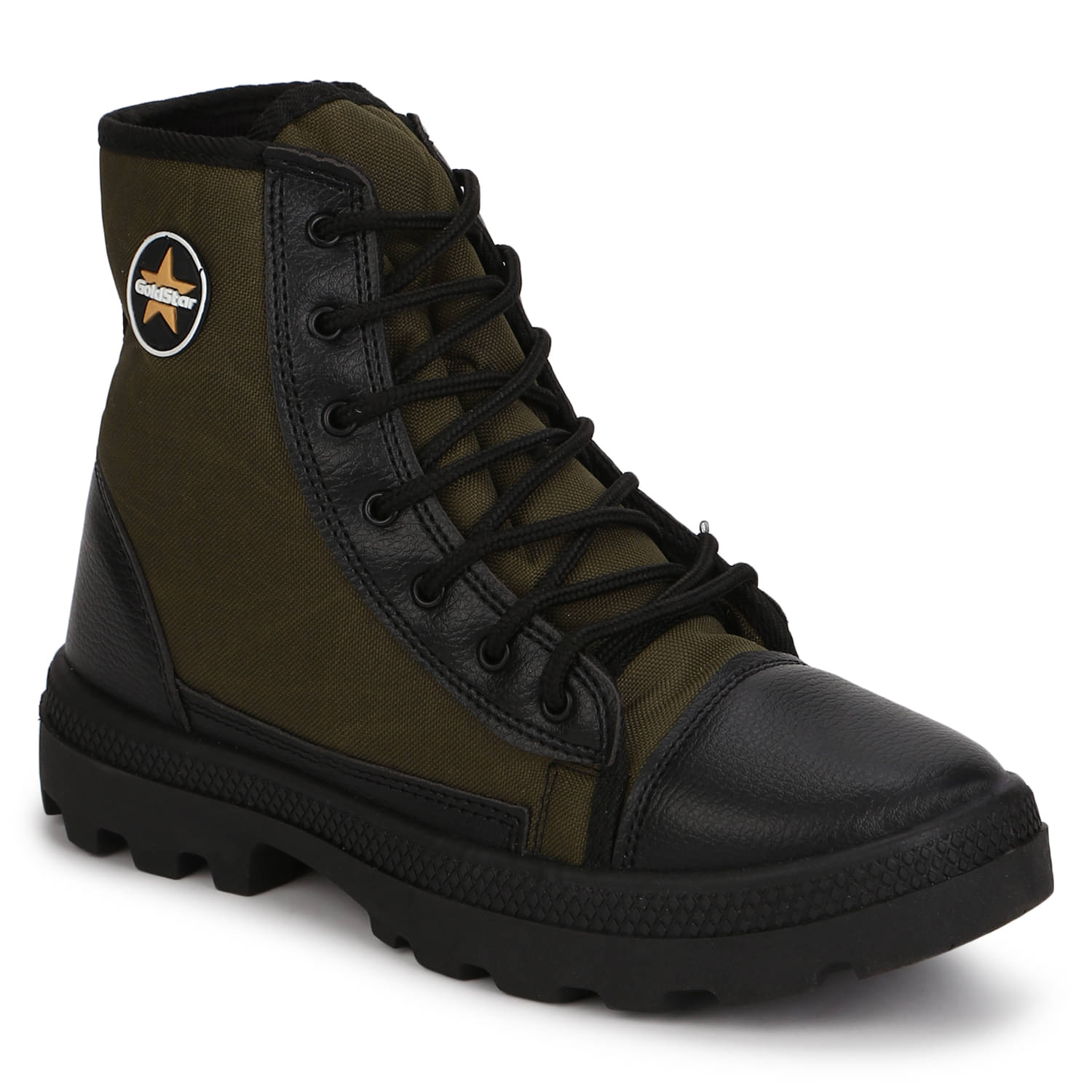     			GOLDSTAR Olive Casual Boot