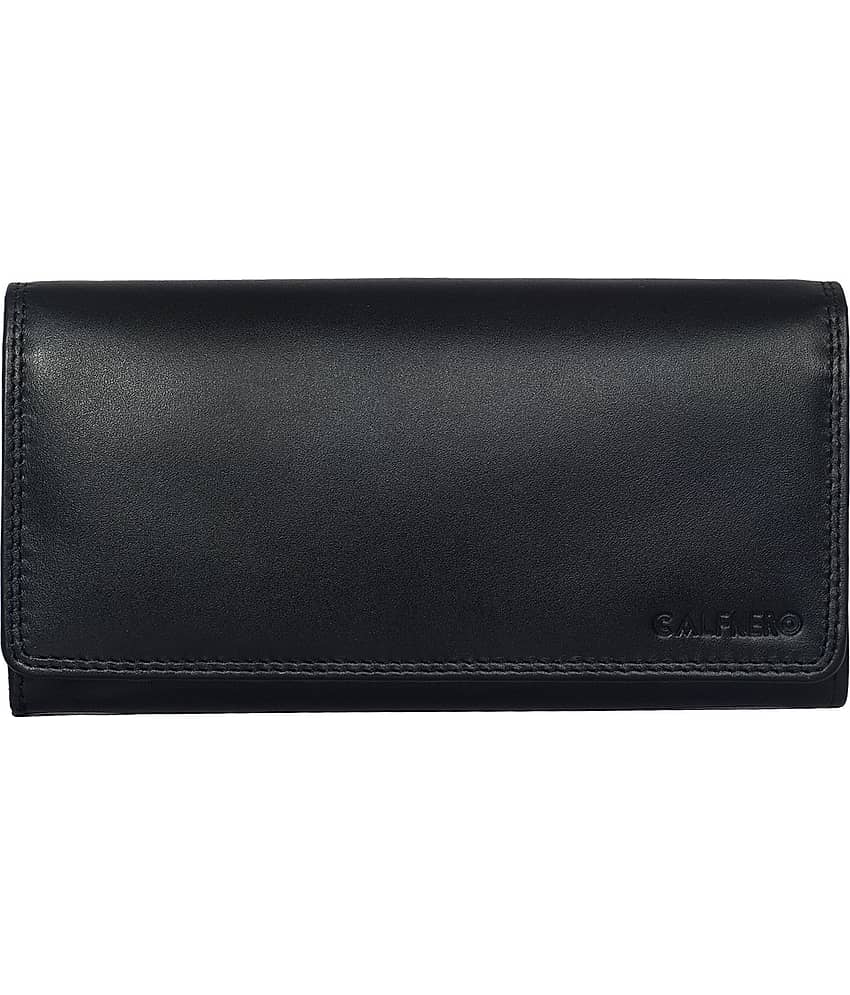Calfnero Black Wallet - Handbags | Buy online on ZillyBuy