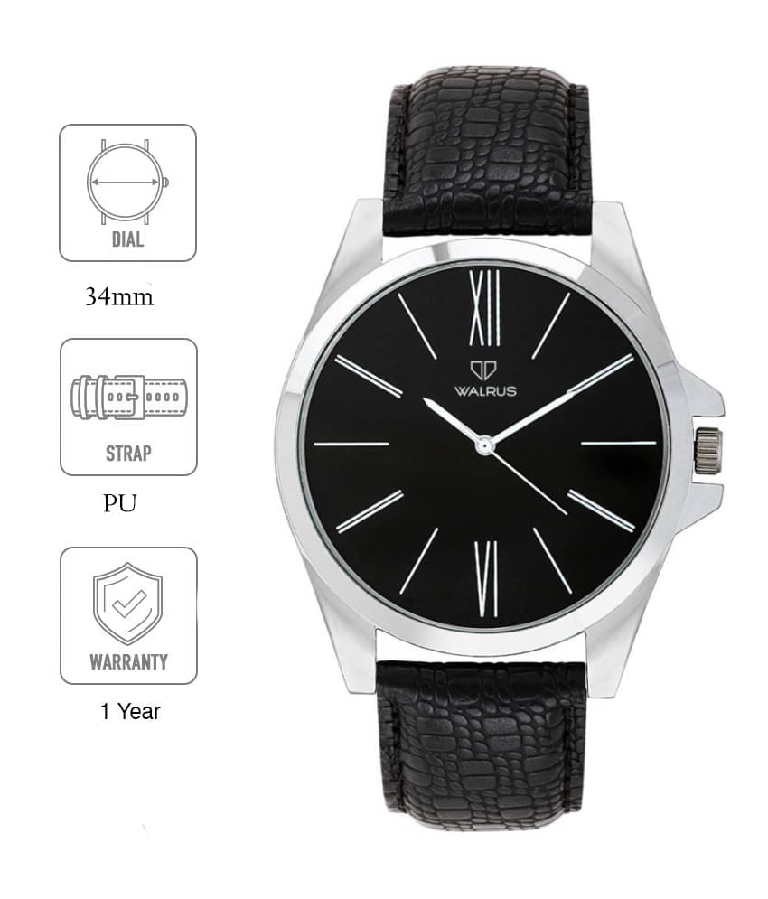     			Walrus Lo-OM-0202WAS PU Analog Men's Watch