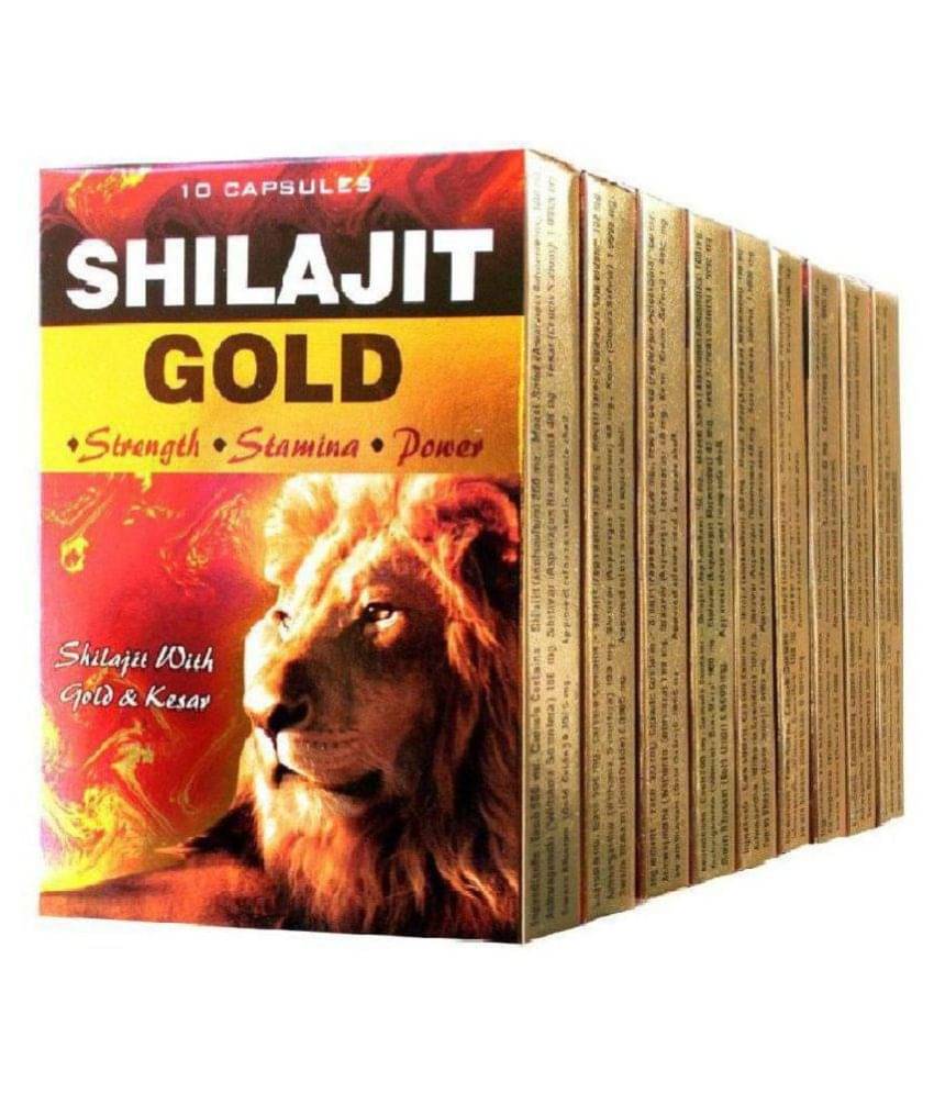     			G&G Pharmecy Shilajit Gold - Cap 100 no.s (1 x 10)