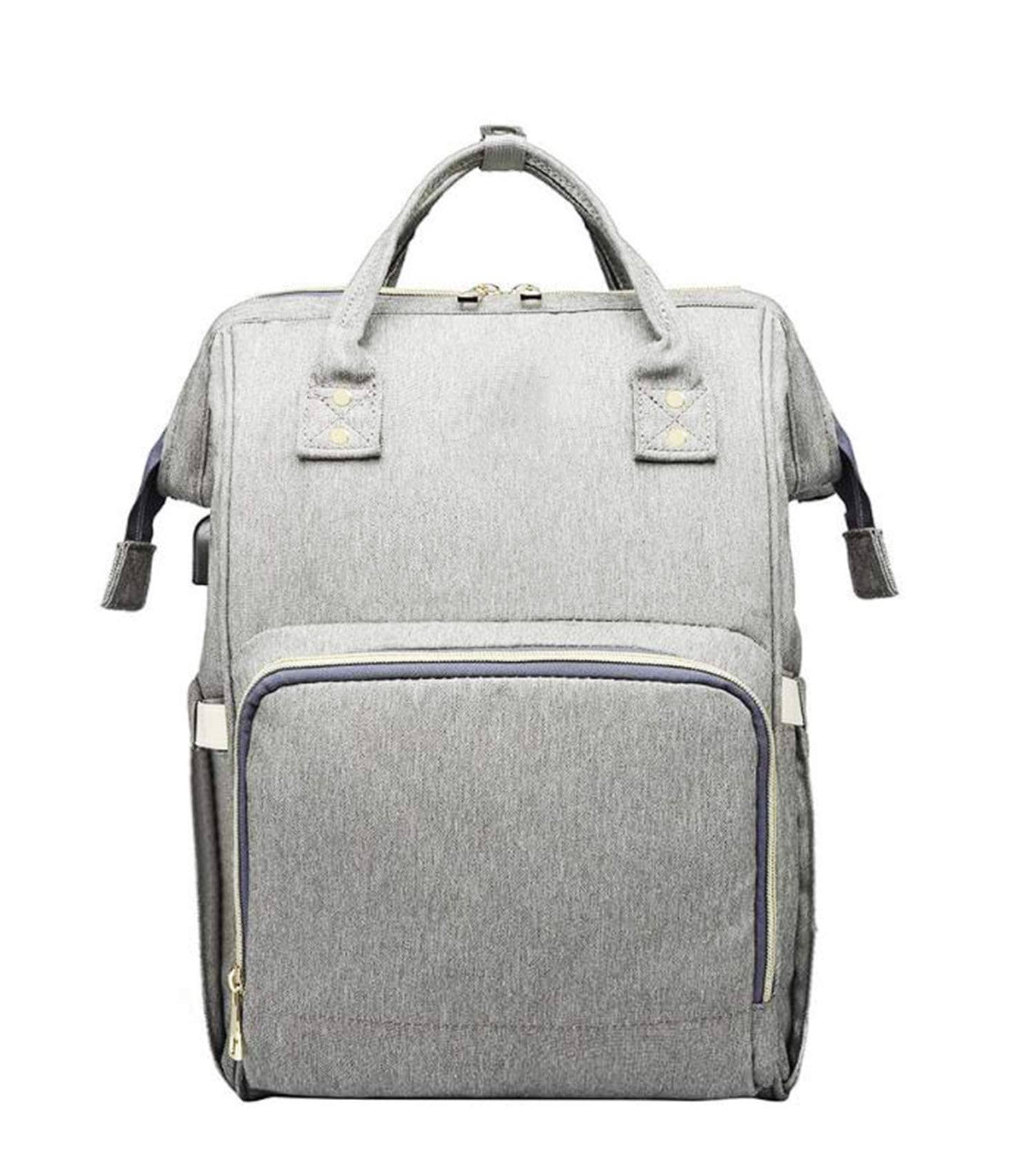 House Of Quirk Gray Diaper Bags - 1 Pc - Handbags | Buy online on ZillyBuy