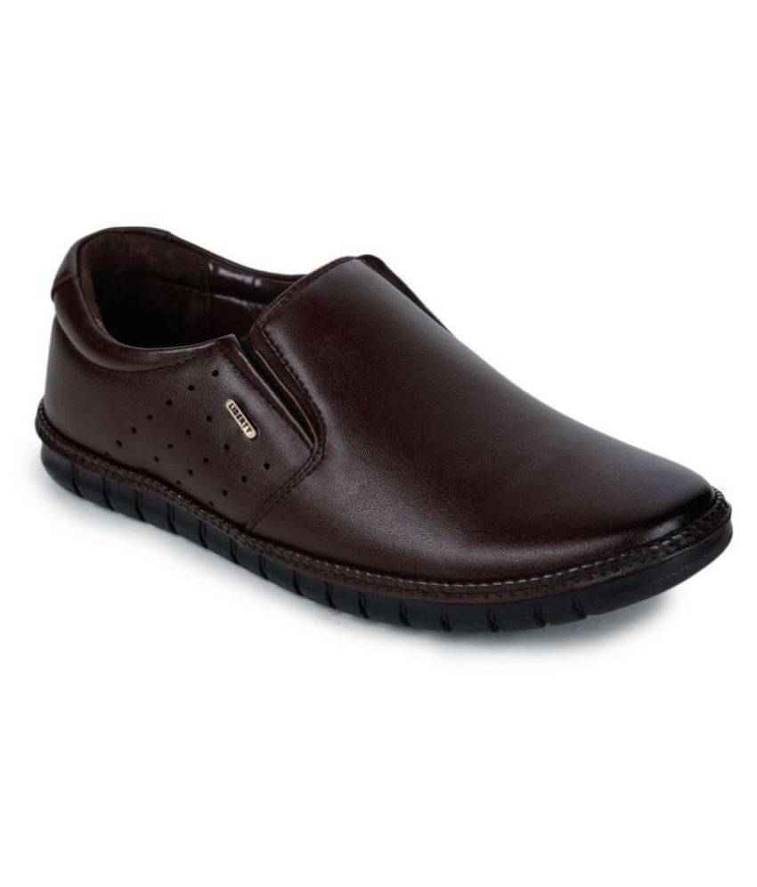 Liberty - Brown Men's Slip On Formal Shoes Liberty - Brown Men's Slip On Formal Shoes