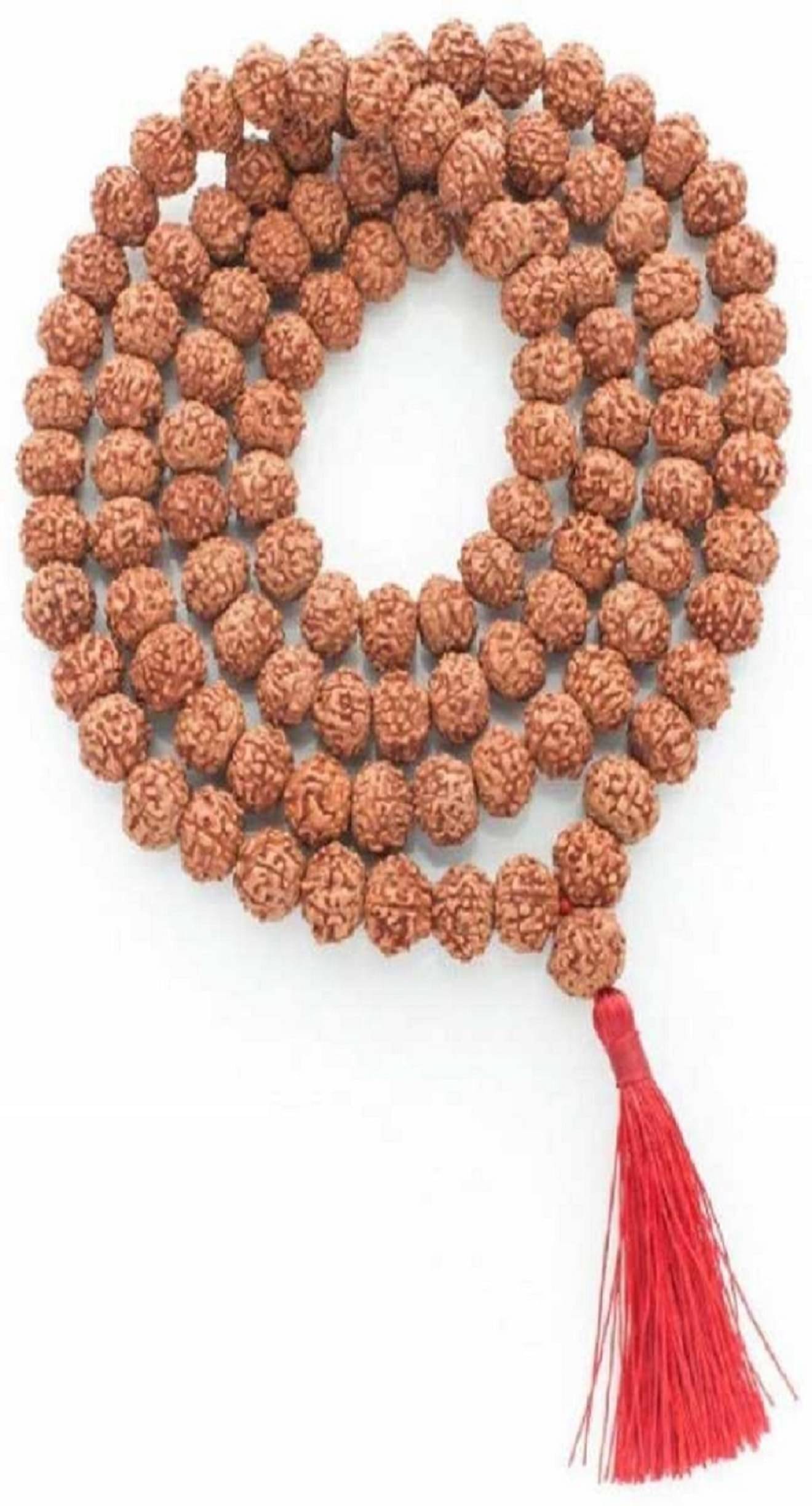 ShivaRatna Mala 9 Mukhi Rudraksha Mala for Devotees (108+1 Beads) 8-10mm Beads Size ShivaRatna Mala 9 Mukhi Rudraksha Mala for Devotees (108+1 Beads) 8-10mm Beads Size