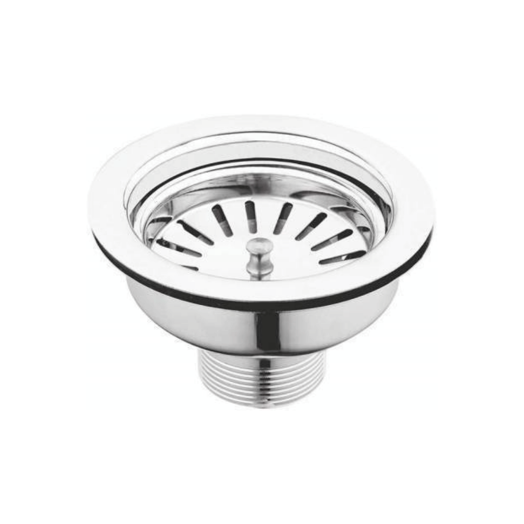 Strength- Stainless Steel Sink Waste Coupling (Premium Quality) - Set Of 1 Pcs