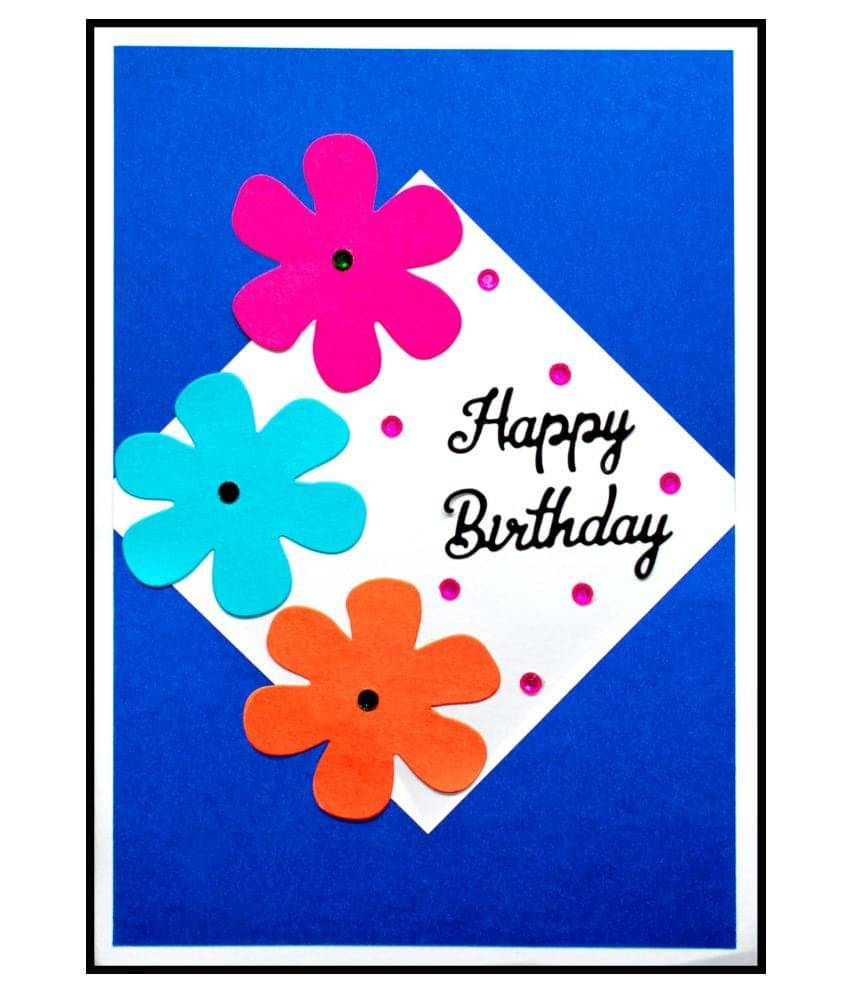 AanyaCentric Best Friend Birthday Handmade Greeting Card AanyaCentric Best Friend Birthday Handmade Greeting Card