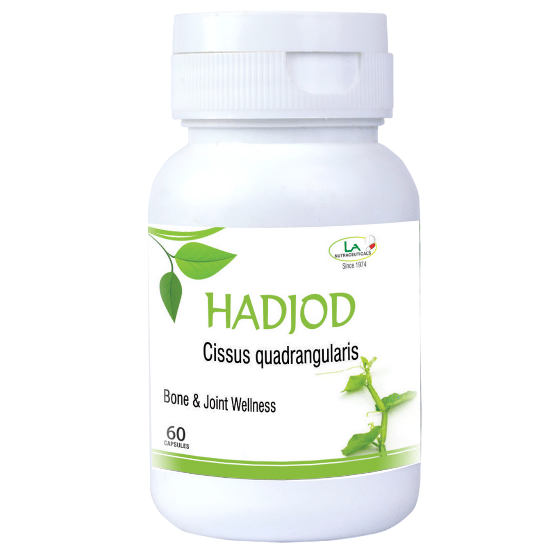 La Nutraceuticals Hadjod (Cissus) Extract Capsules (Pack of 2) Bone Health & Fracture Recovery Support