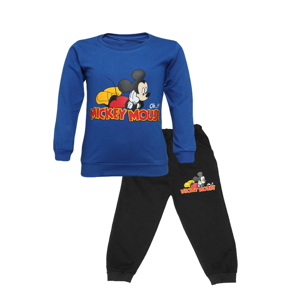     			CATCUB Unisex for Baby Cotton Tops & Bottoms Sets ( Blue )